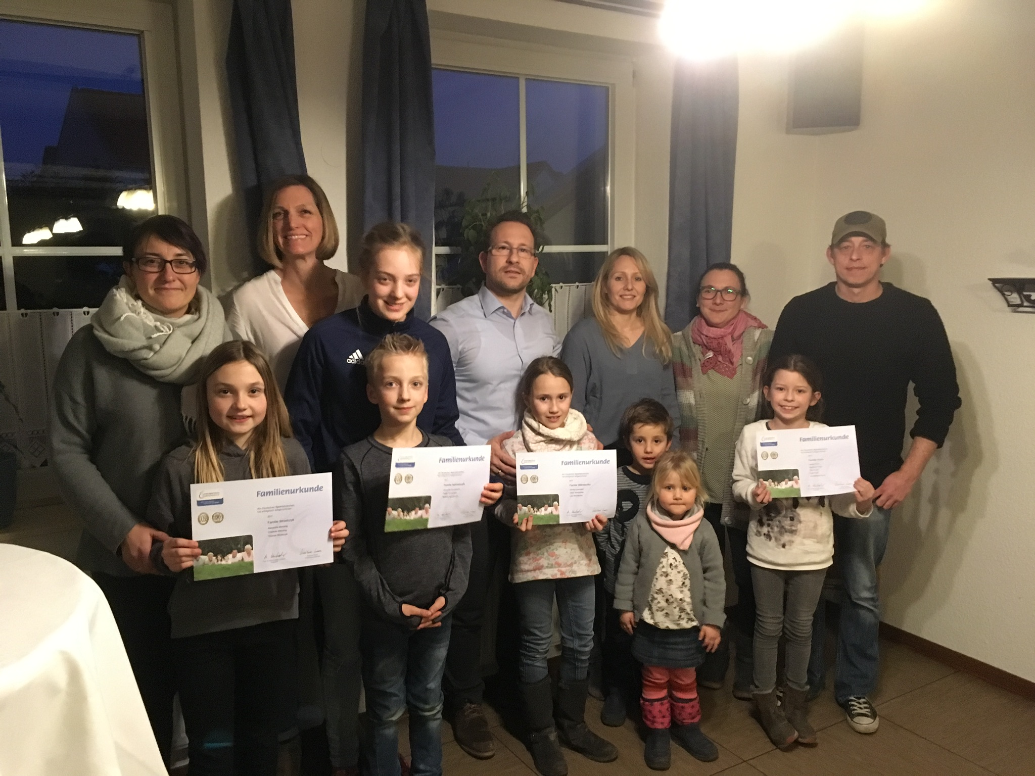 v.l. Strelczyk/Mensing, Schneeweiß,Weinitschke/Lauenstein und Prun