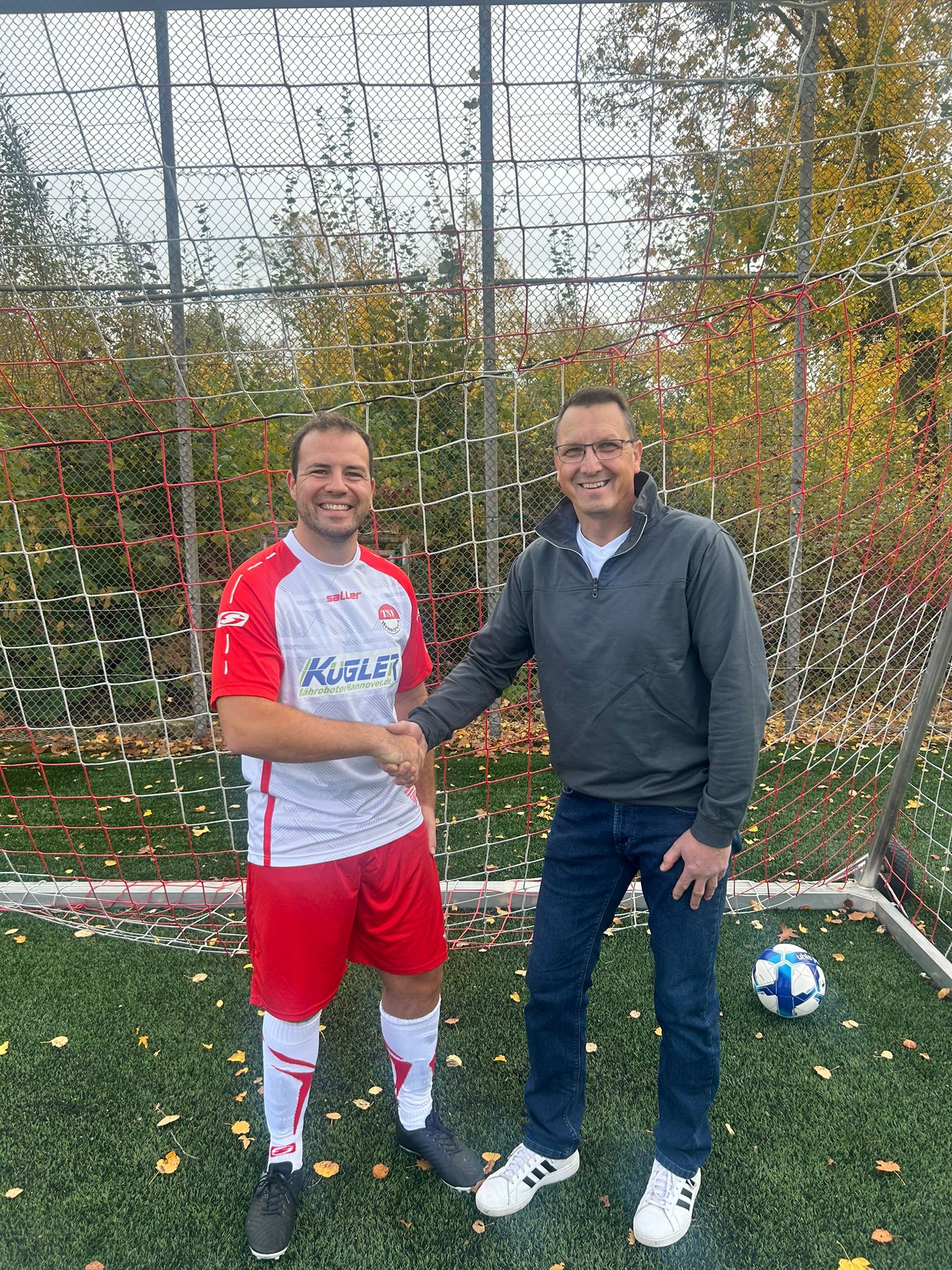 Daniel Stein mit Ingo Kügler